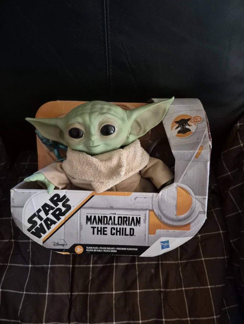 Star Wars The Mandalorian 'The Child' Talking Plush - Green